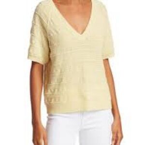Joie Light Yellow Knit Sweater